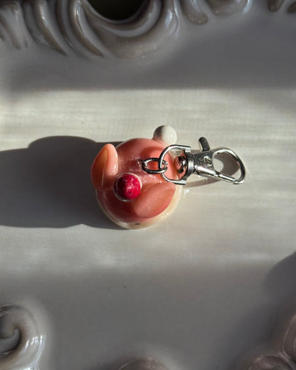 sea bunny dessert keychain