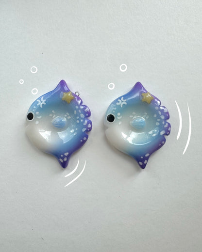 sunfish luna "hold my fin" worry stone