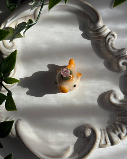 lily pad winnie keychain