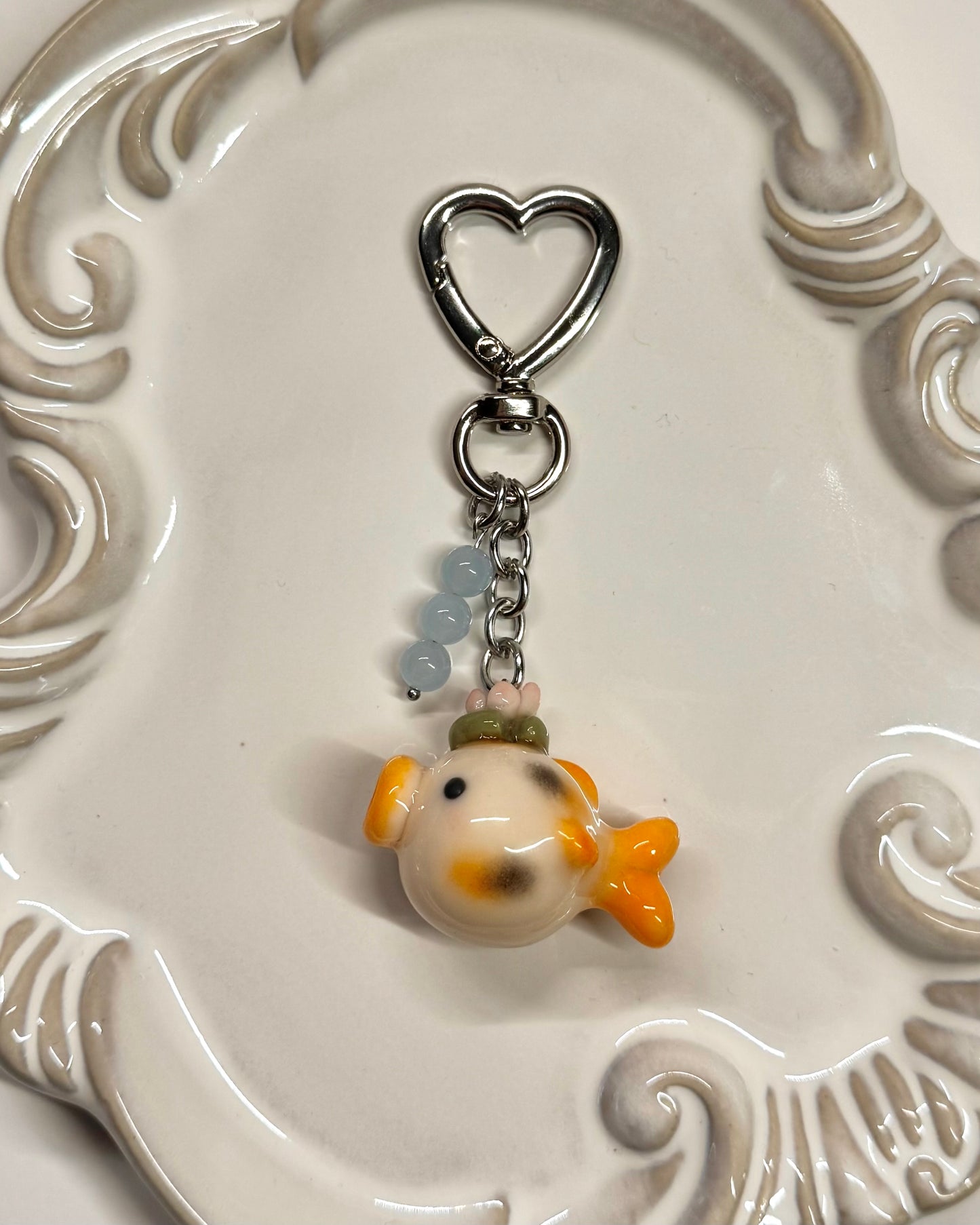 PREORDER Lily Pad Winnie Keychain (Ships Sept 15–Oct 1)
