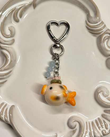 PREORDER Lily Pad Winnie Keychain (Ships Sept 15–Oct 1)