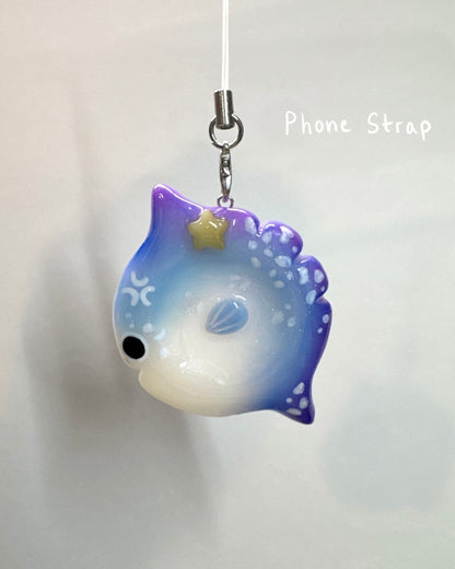 sunfish luna "hold my fin" worry stone