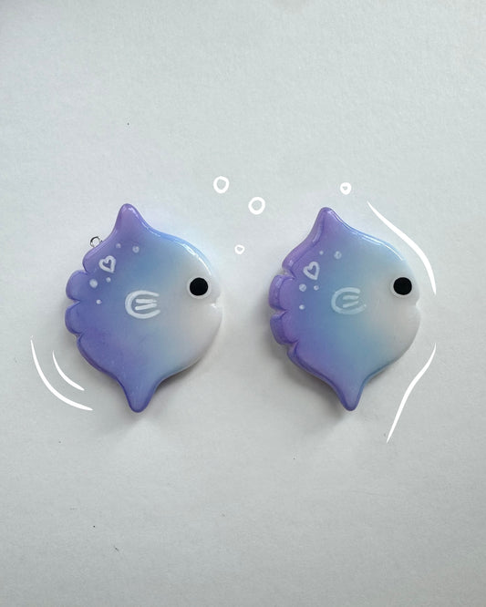 sunfish luna "hold my fin" worry stone