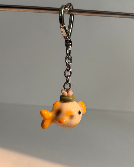 PREORDER Lily Pad Winnie Keychain (Ships Sept 15–Oct 1)